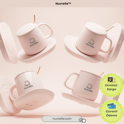 Nuvrella™ NuvPad™ Bardak Altlığı Set