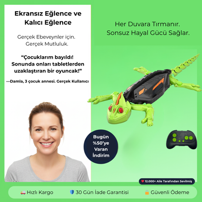 Duvara Tırmanan Geko