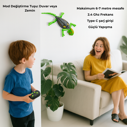 Duvara Tırmanan Geko